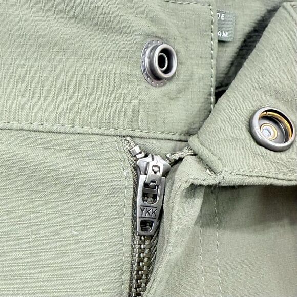 PRANA Olive Green Nylon Quick Dry Activewear Outdoor Performance Shorts - Picture 11 of 16